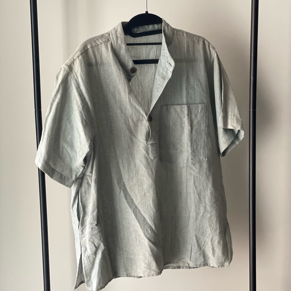 Caribbean style relaxed shirt